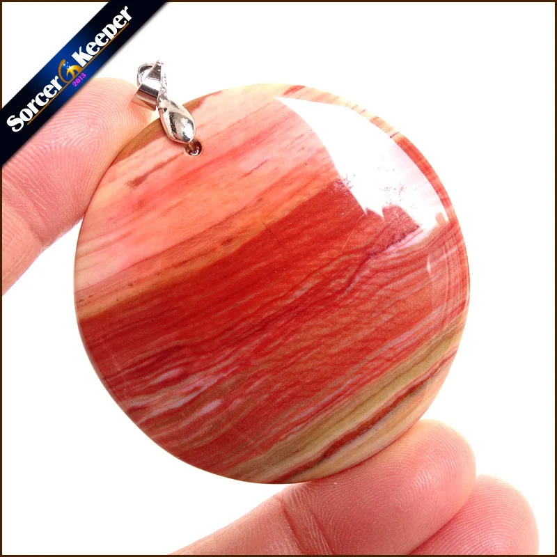 

Fashion Multi-color Rainbow Pendant Natural Stone Cabochon Beads Diy Earring Necklace Jewelry Making Gem Accessory WS566