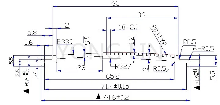 2 шт. инвертор алюминиевый корпус 95*55-120 мм/алюминиевый корпус/импульсный источник питания коробка