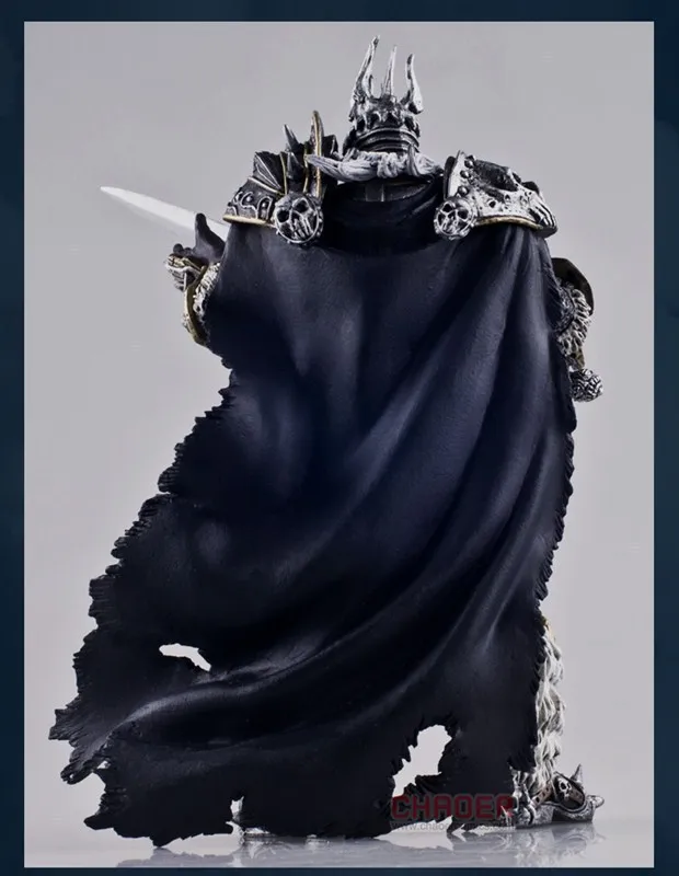Известный игрового персонажа WOW демон Ван фигурку Fall of The Lich King Артас 7 дюймовых
