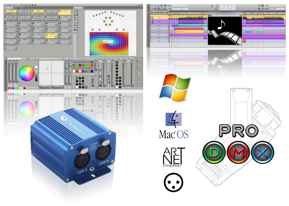 pro dmx control system led lighting control stage dmx 512 led lighting control software