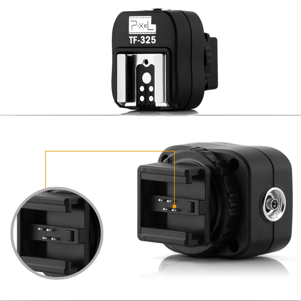 מוצר PIXEL TF325 Hot Shoe Adapter Converter For Sony A65 A37 A77 A57