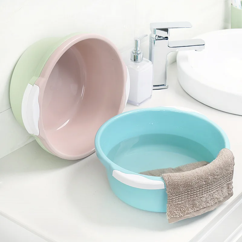 Household Washbasin Plastic Basin Large Thick Round Sink Sink Wash