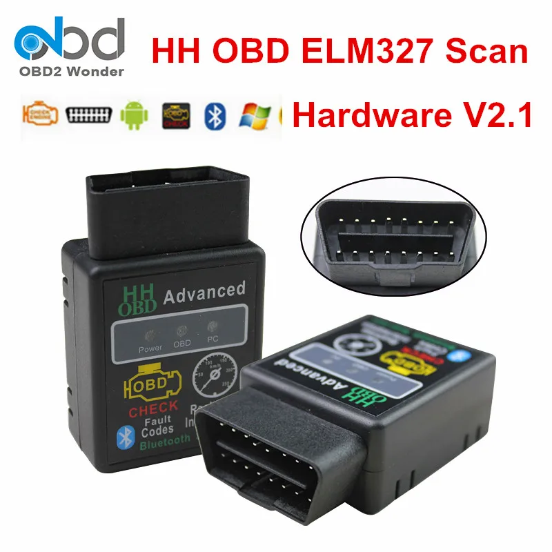 New Advanced ELM327 Mini V2.1 Auto Sc anner Bluetooth HH
