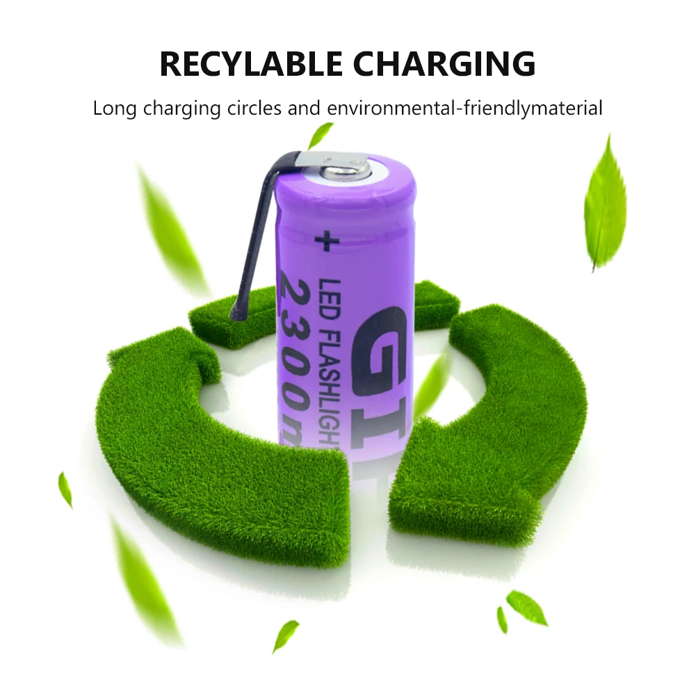 14500 литиевая батарея 3 7 V 2300mAh перезаряжаемые электронные сигареты батареи + DIY