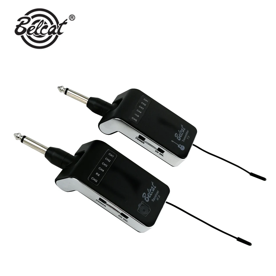 

Belcat T-3/R-3 Unique & Various Functions Wireless Transmitter & Receiver Battery life 6 hours/Guitar Accessories