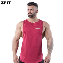 Без рукавов, для тренажерного зала футболка рубашка для пробежек Мужская Летняя майка из дышащего хлопка, Для мужчин s майка тренажерный зал Фитнес Футболка спортивная рубашка с короткими рукавами