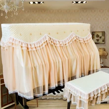 Высококачественное кружевное платье европейский стиль тканевая салфетка на фортепьяно Размер: 153*34 см 60*13 дюймов 1 заказ = 1 комплект Вес = 1,3 кг