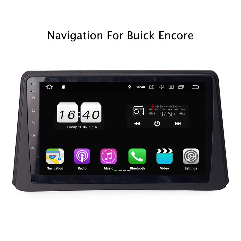 Clearance 9" 2G RAM 16G ROM Android 8.1 Car DVD Multimedia Player For Buick Encore 2013 Touch Screen GPS Navigation Radio Stereo Audio 2