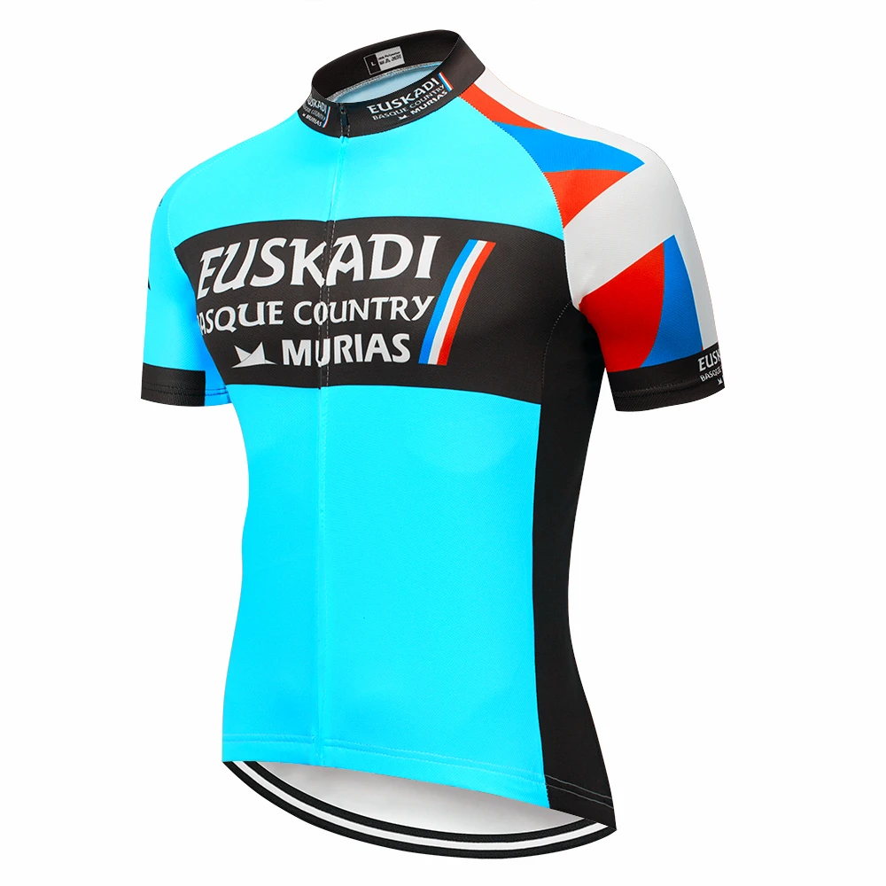 

EUSKADI Cycling Jersey Summer MTB Bike Sportswear Short Sleeve Bicycle Clothes Hombre Maillot Ropa Ciclismo Cycling Clothing