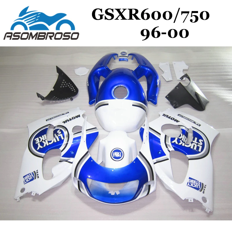 Комплекты обтекателей для Suzuki 1996 1997 1999 2000 GSXR750 GSXR600 96 97 98 99 00 GSX R600 послепродажные
