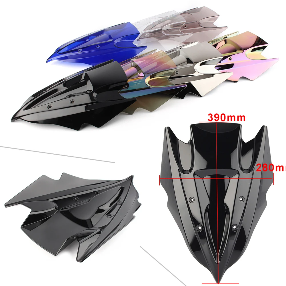 Dual Bubble Blue Windshield Windscreen For KAWASAKI Ninja ZX-12R