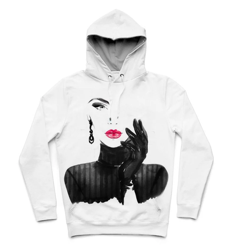 

REAL American SIZE High Fashion Womxn high quality 3D Sublimation Printing Hoody Hoodie Plus size 5xl 6xl