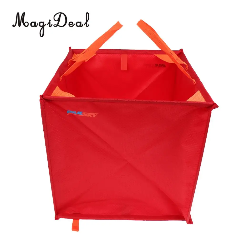 MagiDeal Outdoor Folding Climbing Arborist Throw Line Throw Weight Bag Clothing Storage Cube Climbing Caving Fishing Kayaking