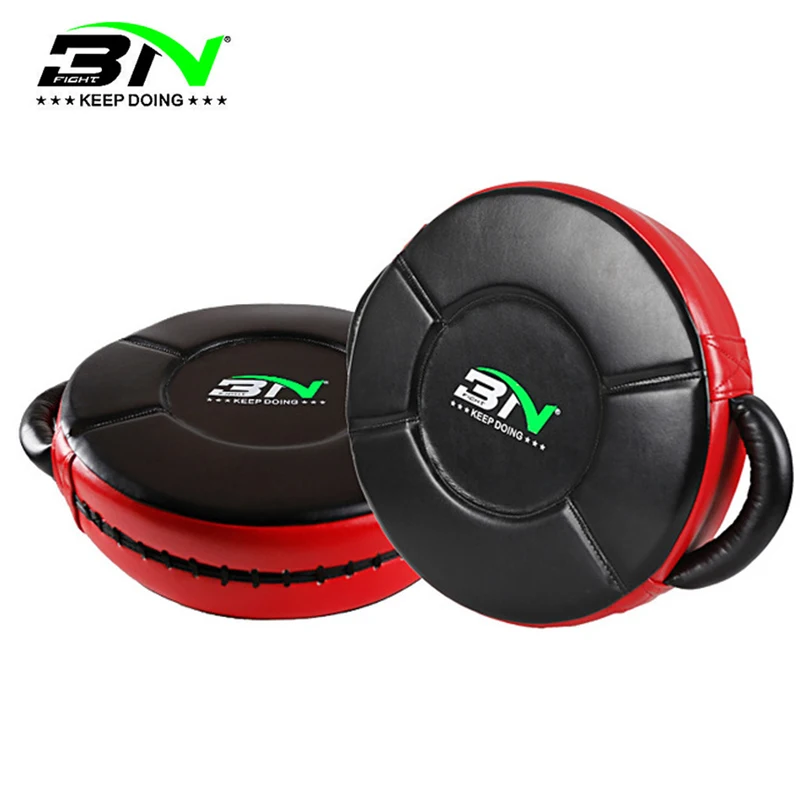 

MMA Kickboxing Round Strike Shield Target Training Mauy Thai Big Pad Target Focus Boxing Jab Punching Mitts (Sold AS Single)