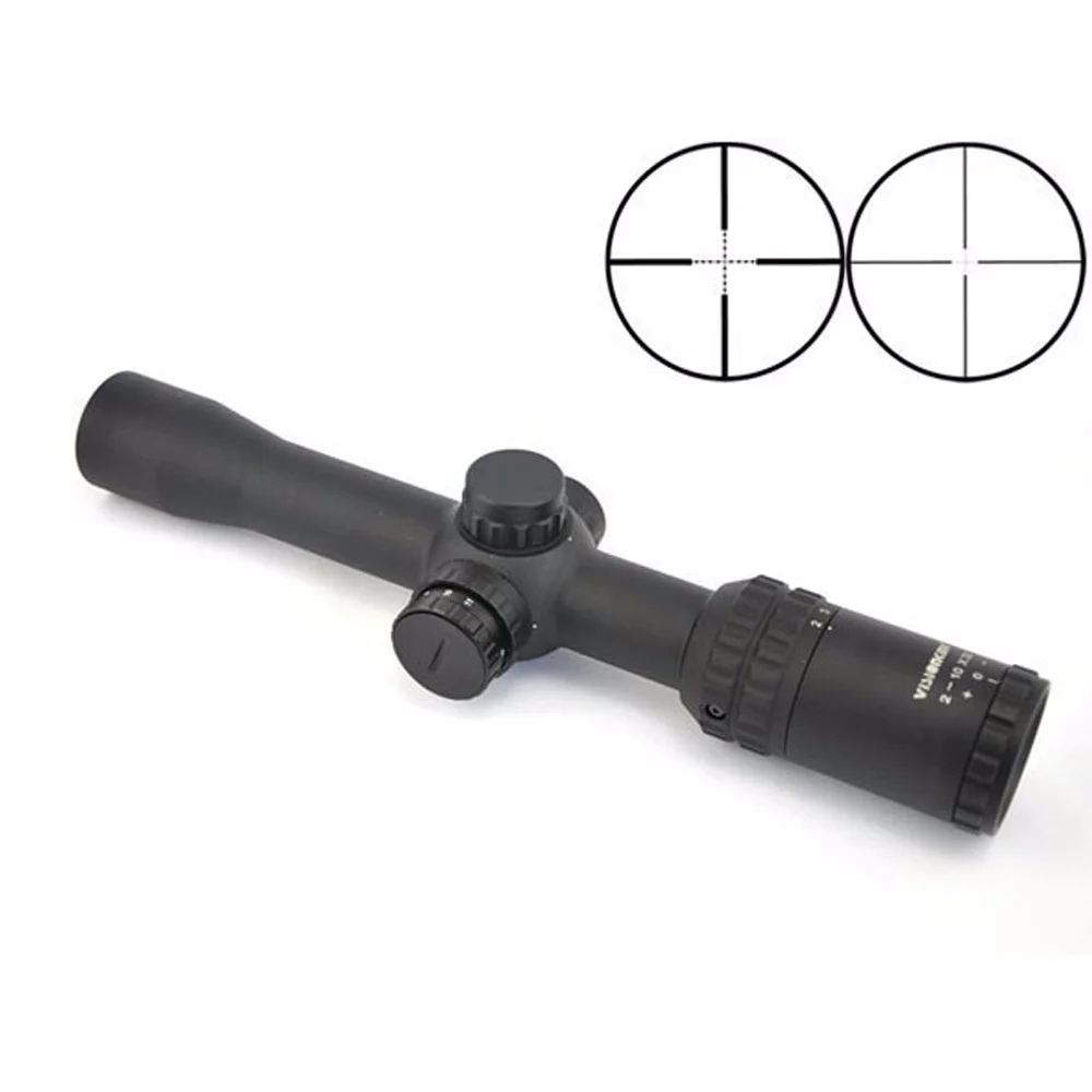 

Visionking 2-10x32 Wide Angle FFP Tactical Rifle Scope Waterproof Military Riflescope Mil-Dot AR15 Hunting Rifle Scopes
