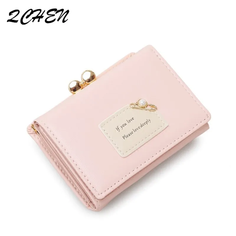 Women wallets Leather Small Brand Mini Women pearl Wallets Purses Female Short Coin Zipper Purse floral Credit Card Holder 422