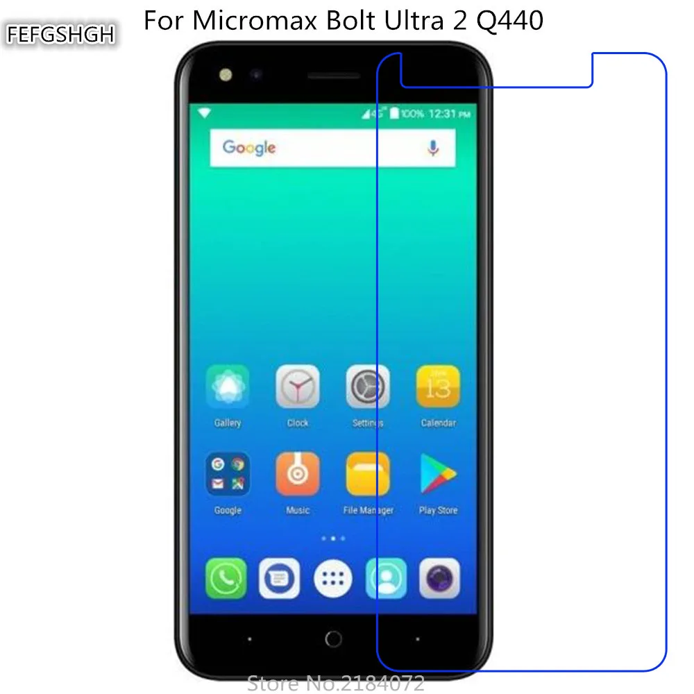 Закаленное стекло для Micromax Bolt Ultra 2 Q440 защитная пленка экрана Взрывозащищенная |