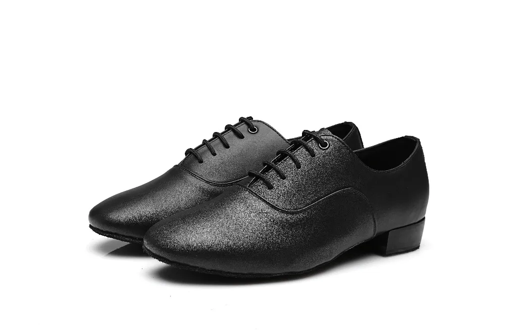 Мужская обувь для латинских танцев, размер 38-45, каблук 2,5 см, экономичная, recom, Мужская танцевальная обувь, обувь для Танго/джаза/сальсы