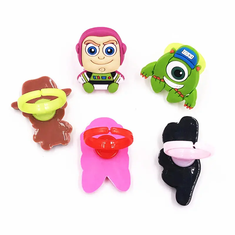 10pcs-Girls-Boys-Cartoon-Avengers-Princess-Minnie-Mickey-Hello-Kitty-finger-Rings-Children-Kids-Jewelry-Party (4)