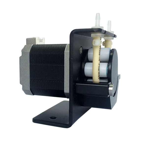 

KCS Stepper Motor S/B Tube Small Peristaltic Pump 12/24V High Precision Circulating Metering Pump Experimental Pump