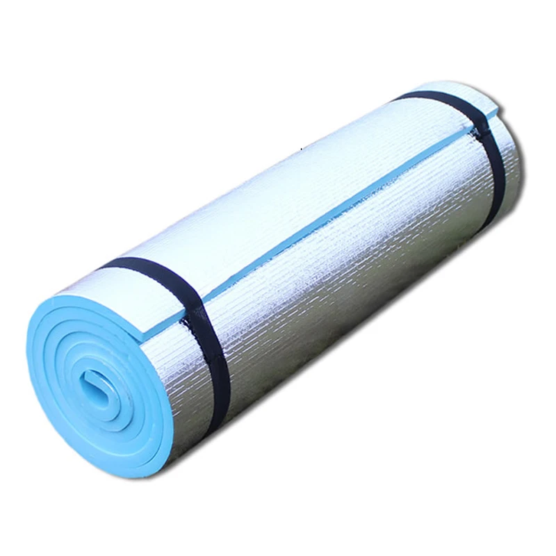 

180x50x1cm Outdoor Camping Mat Tent Mat Aluminum Film EVA Waterproof Cushion Heat Insulation Ground Mat, Aluminum Pad