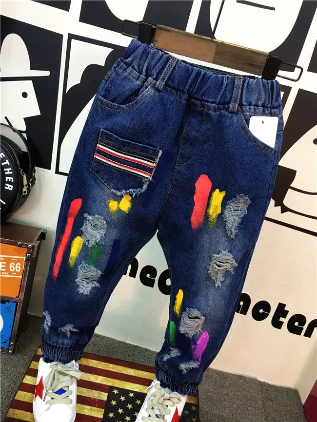 kids spray on jeans