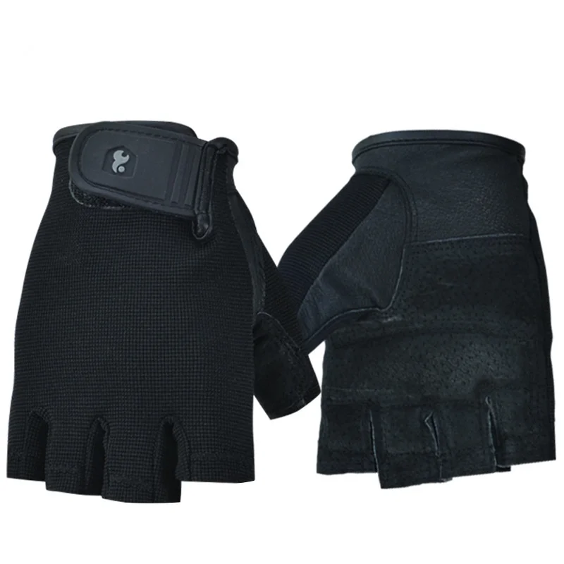 الوزن رفع نجوم النادي الأهلي رياضة قفازات للرجال والنساء معدات تمارين اللياقة الرياضية قفازات نصف الاصبع زلة رفع الاثقال