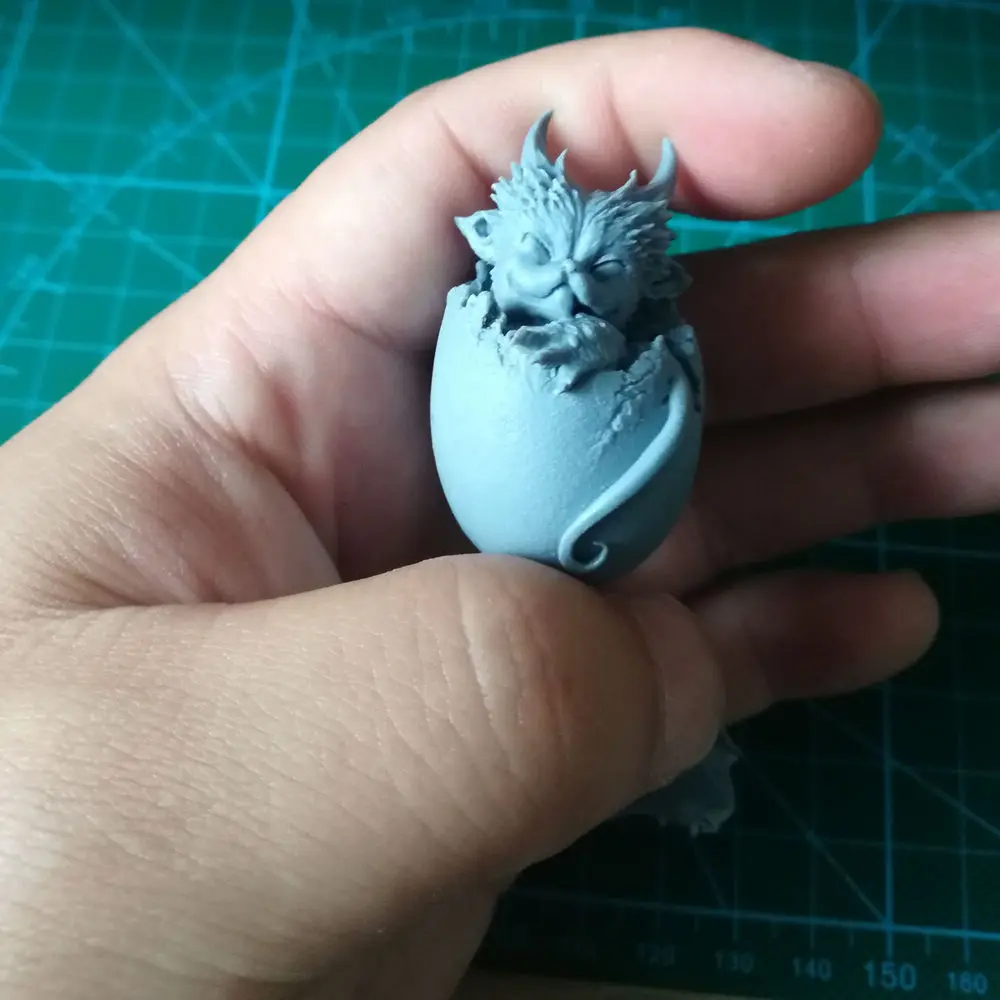 

New Resin Figures Mini Small Dragon Egg 1pc Model Kits