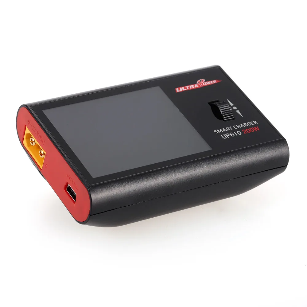 UP610 200W Pocket Portable Smart Charger for RC Drone Quadcopter Car 1-6S Lipo Battery 1-16S NiCd NiMH Battery RC Charger (7)
