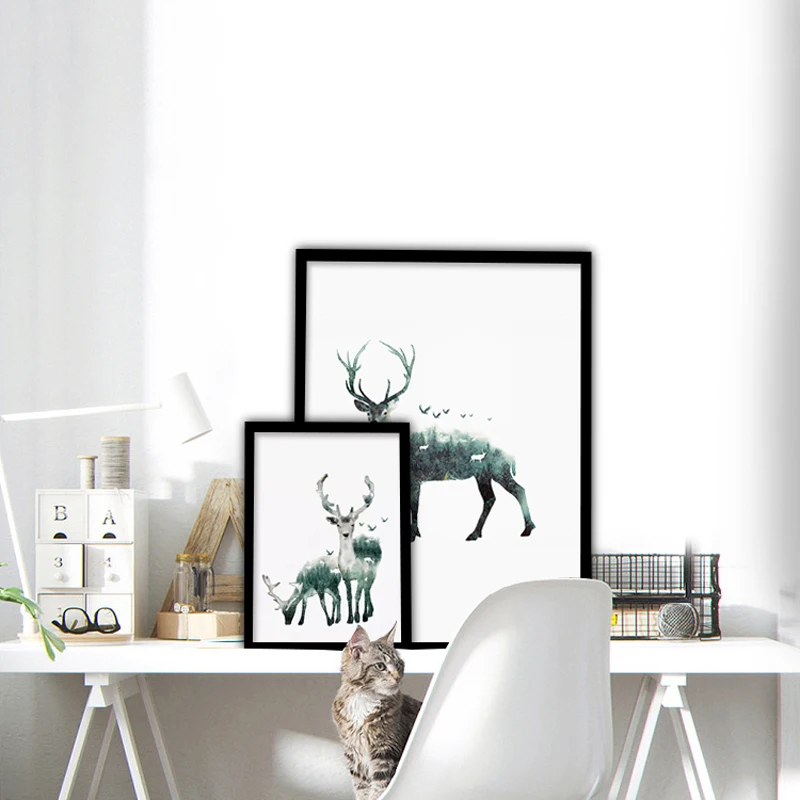 

2019 Creative New A3 Large Photo Wall Frame Creative Photo Wall Custom Combination DIY Art Conjoined Family Pictures Frames