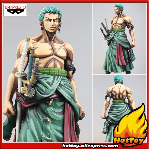 100% Original Banpresto Master Stars Piece (MSP) Overseas Limited Edition Collection Figure - The Roronoa.Zoro from &quotONE PIECE&quot |