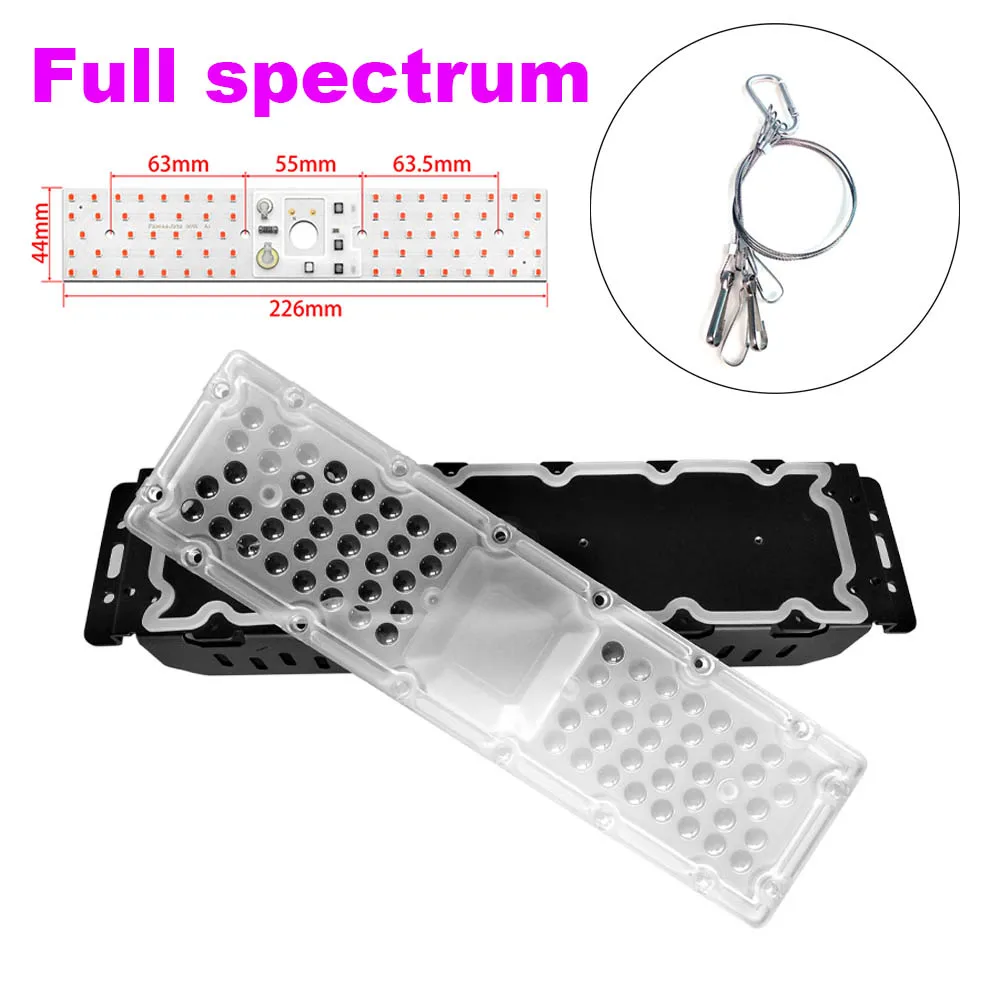 Full spectrum SKD Светодиодные smd 30 Вт лампы роста чип AC220V вход полный спектр бусины для растений овощи, фрукты растут свет - Испускаемый цвет: Full spectrum SKD