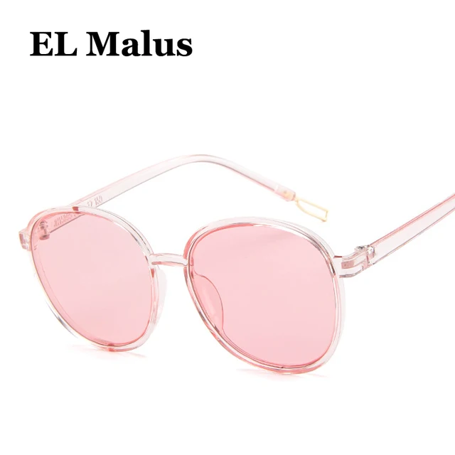[EL Malus]New Oval Thin Frame Sunglasses Women Mens Reflective Silver Lens Mirror Tan Pink Shades Sexy Ladies Sun Glasses Oculos