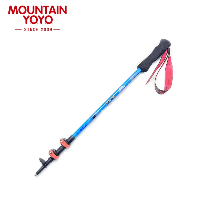MOUNTAIN YOYO Original New Arrive Walking Stick Ultralight 3 Section
