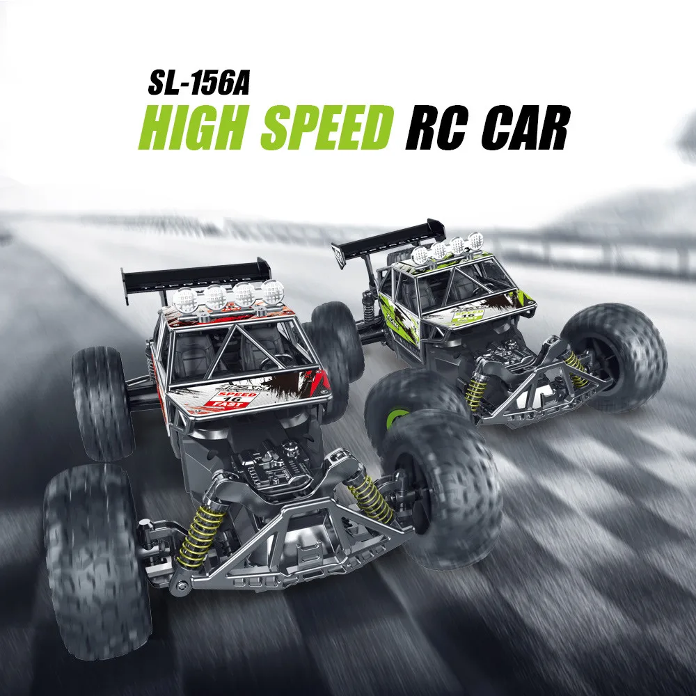 

Flytec RC Truck SL-156A 1:18 Scale High Speed Radio Remote Control Car Off-road toys for children Machines on the control panel