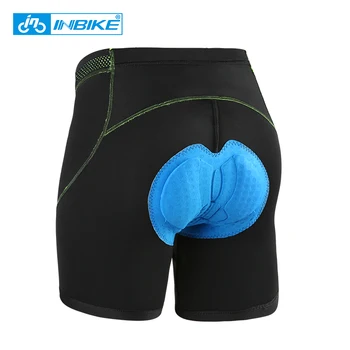 

INBIKE Men's 3D Padded Bike Bicycle MTB Cycling Underwear Shorts Bike Mountain MTB Shorts Riding Sport Compression Tights Shorts