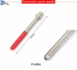 Гравировальные инструменты Алмазный точечный штырь для пневматических молотков наконечники наковальня