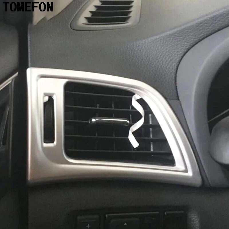 

2pcs For Nissan Pulsar / Sentra / Sylphy 2012-2016 Front Side Air Condition Vent Outlet Cover Interior Trim Car Styling