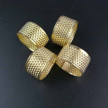 

3Pcs Sewing Thimbles Ring Finger Protector Handworking Needlework Patchwork Quilling Tools Embroidery artesanato costura