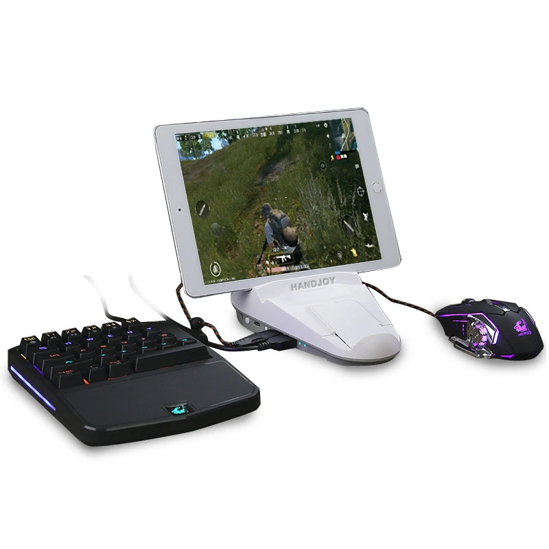 

Computer gaming keyboard single hand green shaft waterproof mechanical game keyboard Desktop USB Wired 28 keys colorful backlit