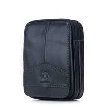 Брендовые модные мужские сумки из натуральной кожи, мужская повседневная маленькая поясная сумка, штаны, карман для ключей, для сигарет, телефона, на молнии, сумка-мессенджер для хранения