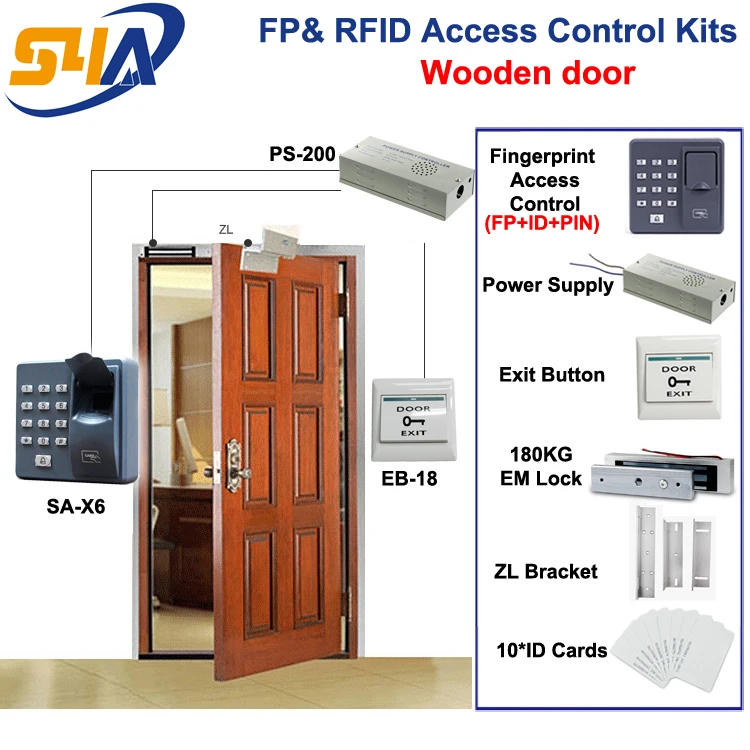 

X6 Fingerprint RFID Access Control Kits