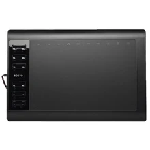 Bosto T8 10x6in Графика Tablet рисовать искусство Планшеты для рисования с рисунком перчатки и Батарея- рисунок пером для планшета