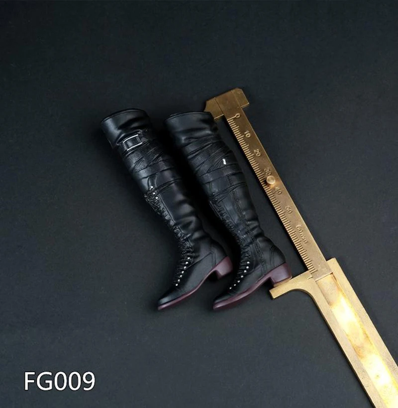 FG007 FG008 FG009 женские фигурки длинные и средние сапоги для 12 дюймов черные красные