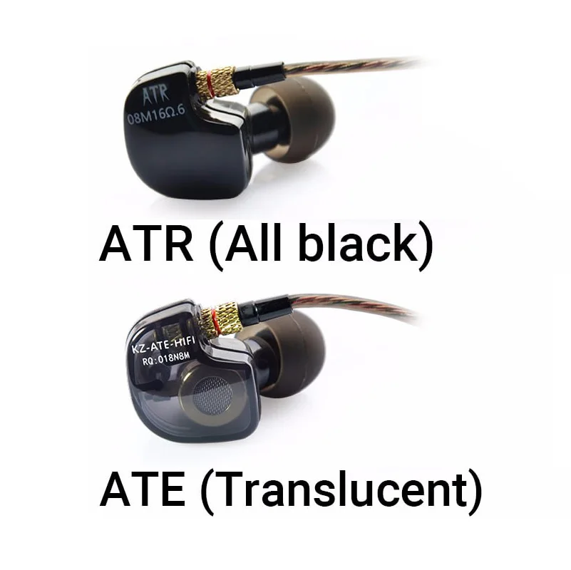KZ ATES ATE ATR наушники с микрофоном для телефона стерео HD HiFi Professional Sport бег Гарнитура