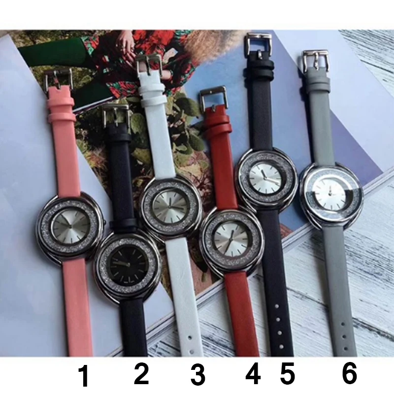 

Original Watch with Logo Fashion Casual Watch Quartz Watch Ladies Watch Woman Watch Rhinestone Dress Watch Free Shipping