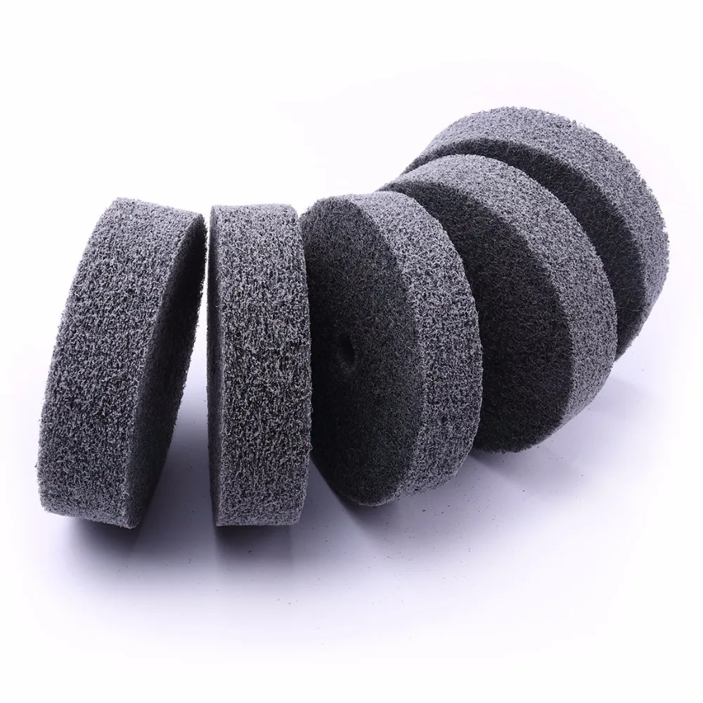 5 шт 75 мм Серый волокна шлифовальный круг для полировки Точильщик колеса Керамика абразивный шлифовальный круг для металла Керамика s