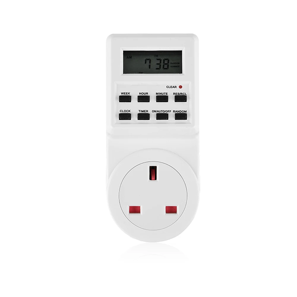 Buy UK Plug Digital Timer Switch Socket TM03 Plug In