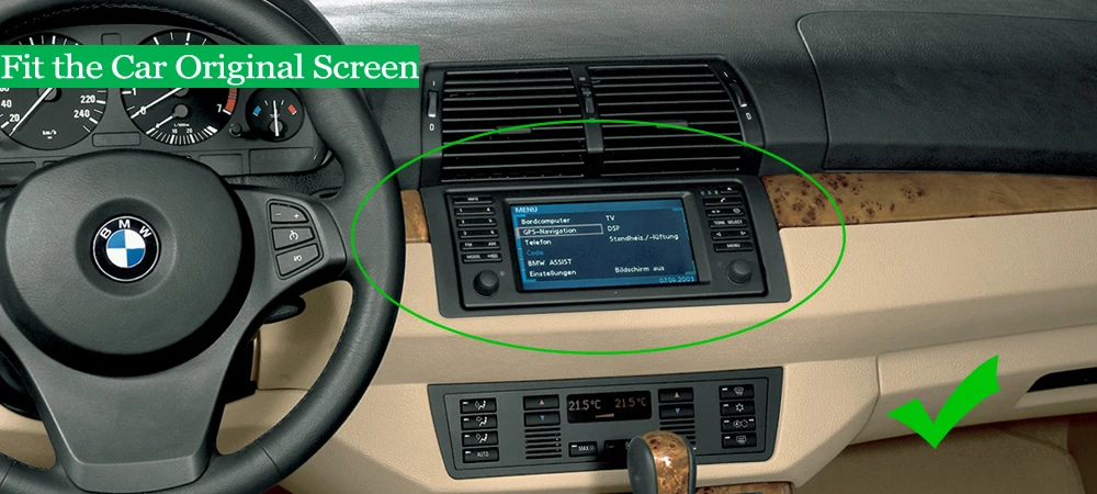 Автомагнитола для BMW 5 серии E39 E53 1999~ 2006 Android система обновления Авторадио gps навигация HD сенсорный экран
