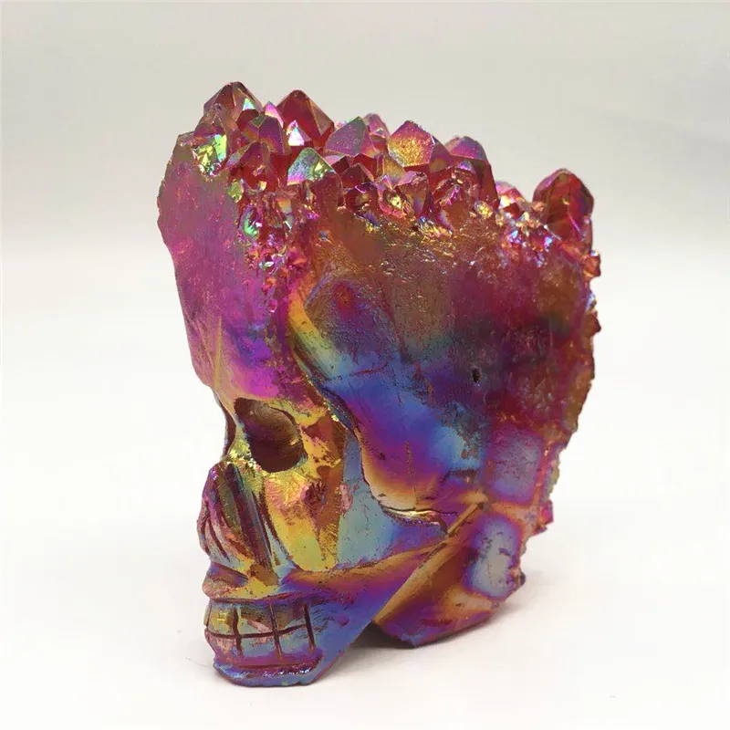 

Hot sale natural crystal skull quartz cluster for sale